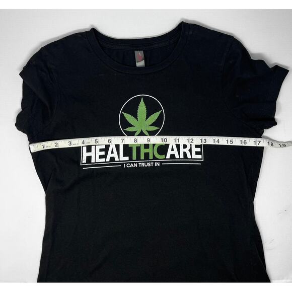District Made THC Health Care I Can Trust In Women's Style Tshirt Size M - Picture 4 of 10